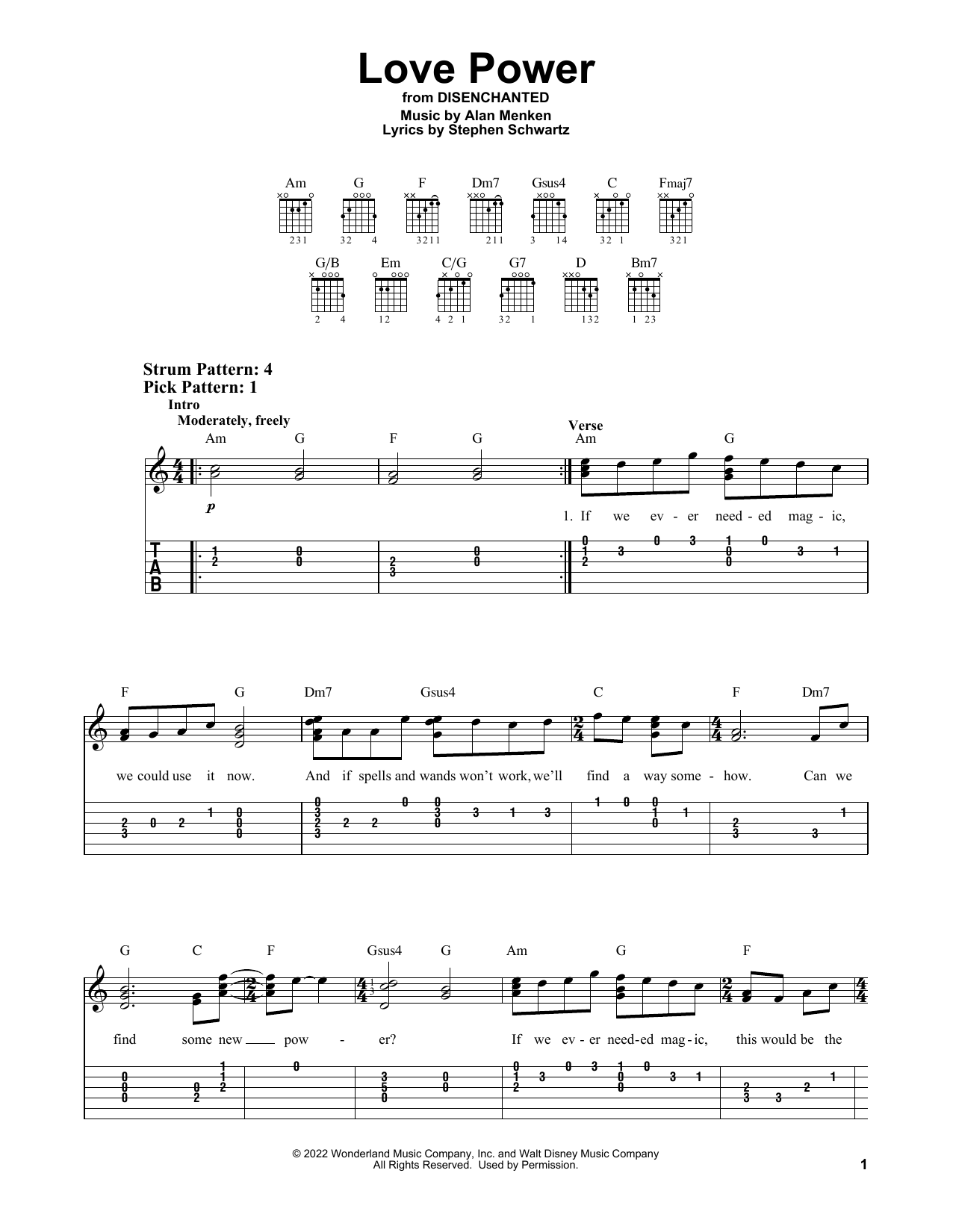 Produktbild zu: Love Power (from Disenchanted)