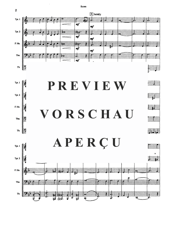 Produktgalerie: Seite 5 von 11 The Sheik of Araby, , Blechbläser Quintett