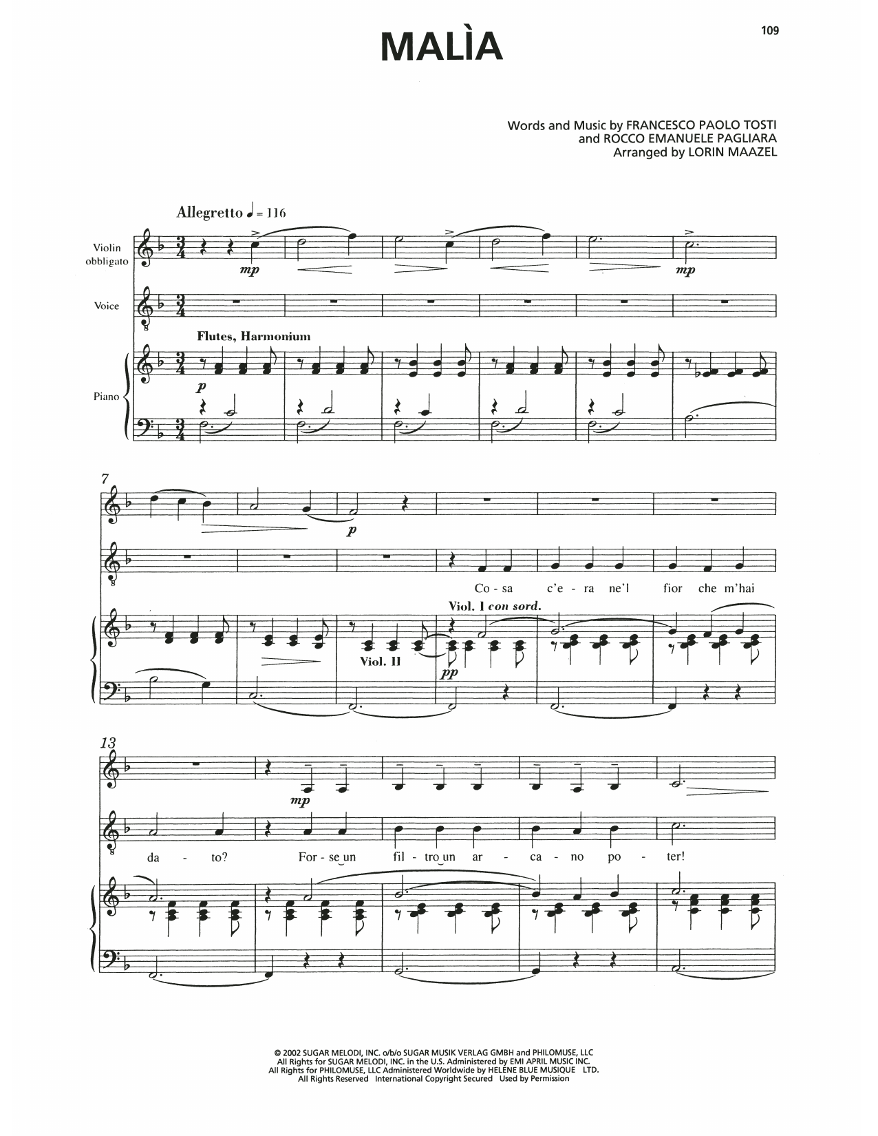 Produktgalerie: Seite 1 von 1 Malia, Andrea Bocelli, Gesang, Gitarre, Klavier