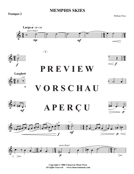 Produktgalerie: Seite 11 von 14 Memphis Skies , , (Blechbläserquintett)