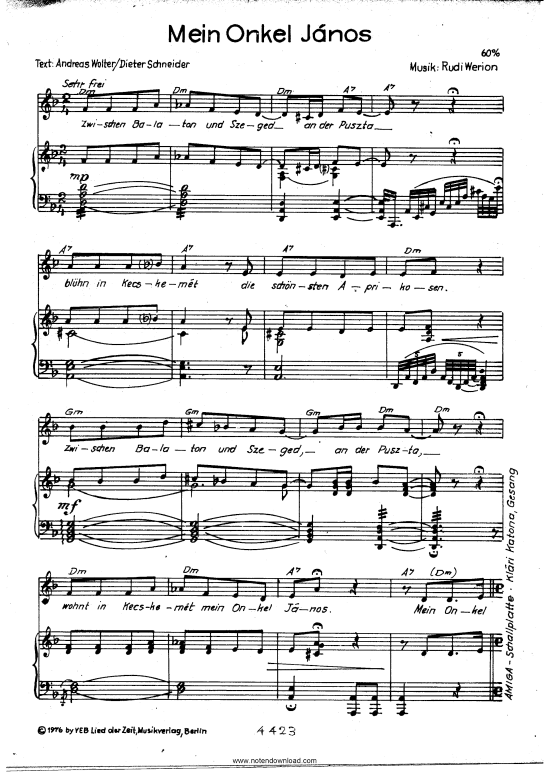 Produktbild zu: Mein Onkel Janos Beata Karda 