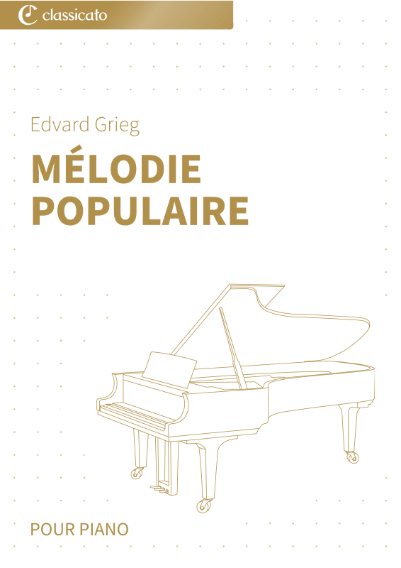 Product picture to: Mélodie populaire - N° 5 de Pièces lyriques, Livre 1, op. 12Edvard Grieg