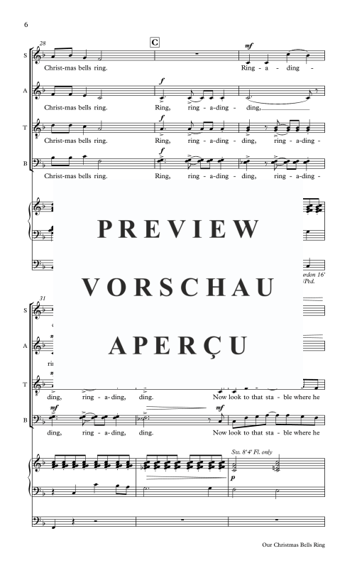 Produktgalerie: Seite 8 von 11 Our Christmas Bells Ring, , Gemischter Chor und Orgel