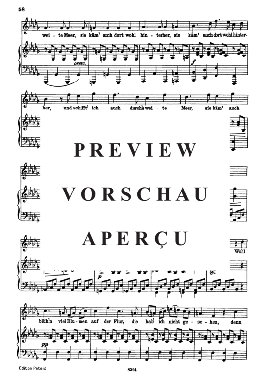 Product gallery: Page 3 of 10 Im Walde D.834, , High Voice and Piano