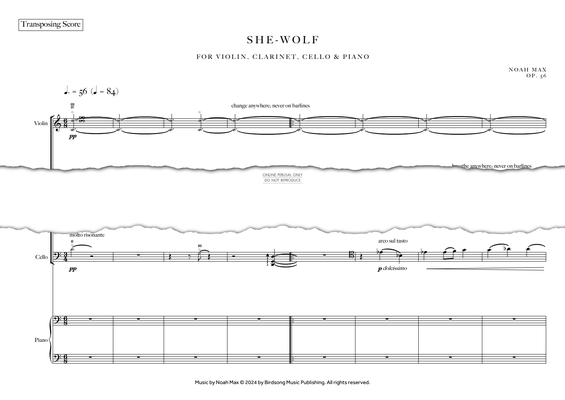 Product gallery: Page 1 of 1 She-Wolf, Noah Max