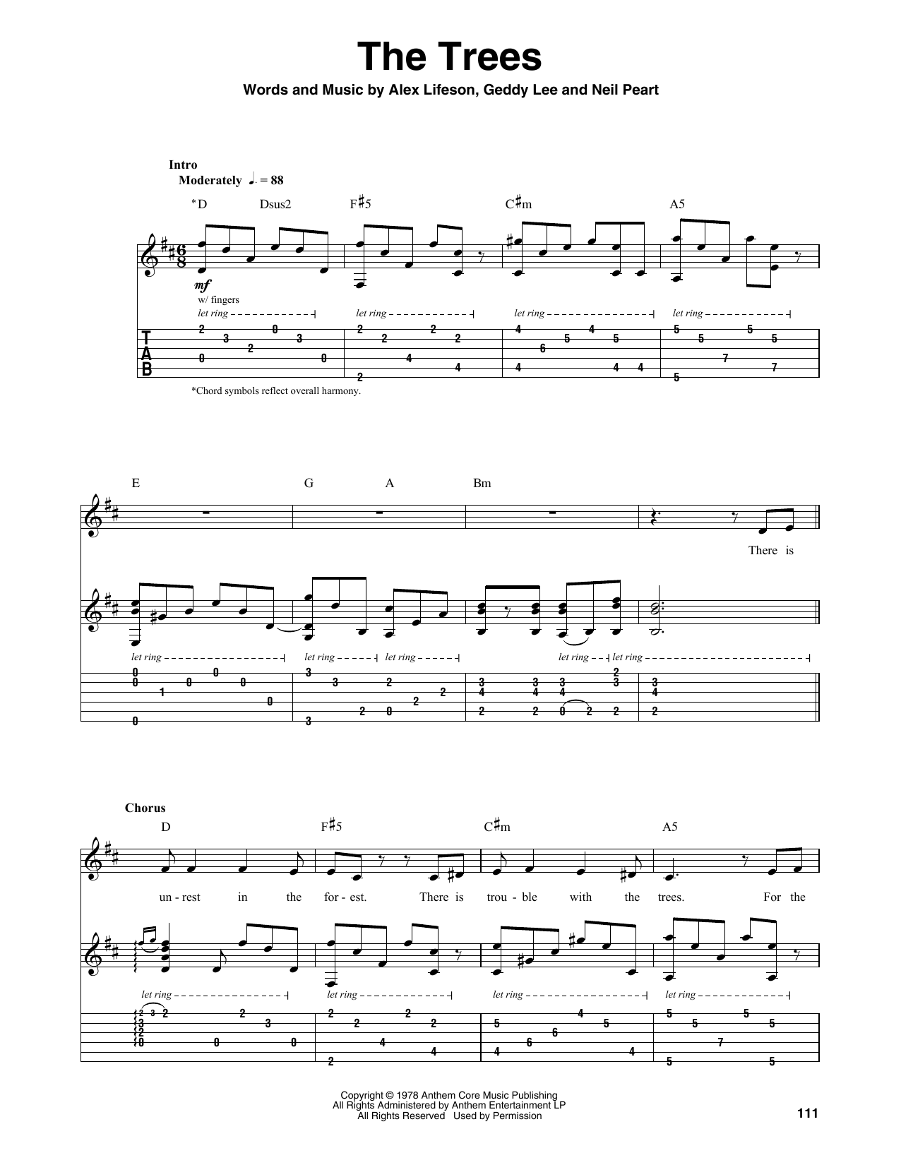 Produktbild zu: The Trees