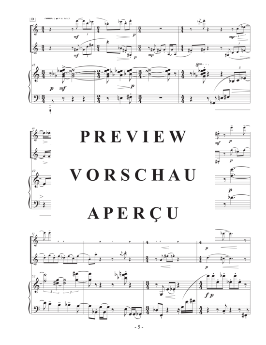 Product gallery: Page 7 of 20 Iridescence , , (flute, clarinet and piano)