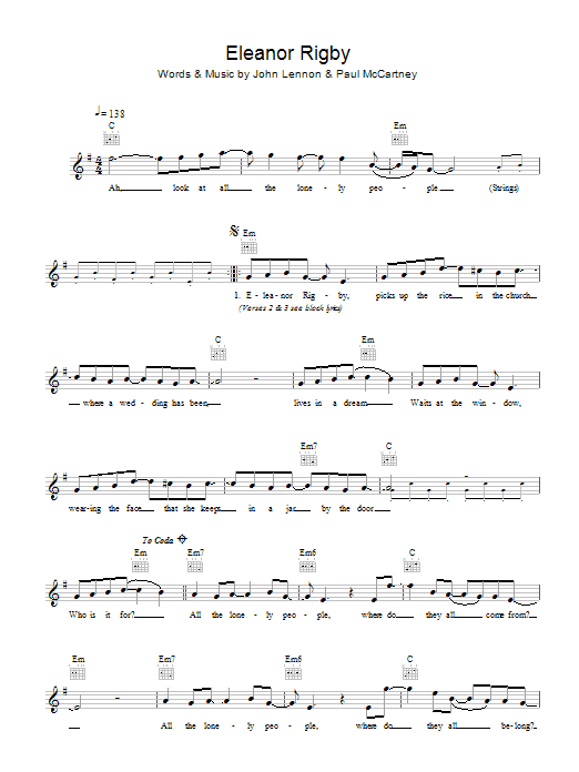 Produktbild zu: Eleanor Rigby
