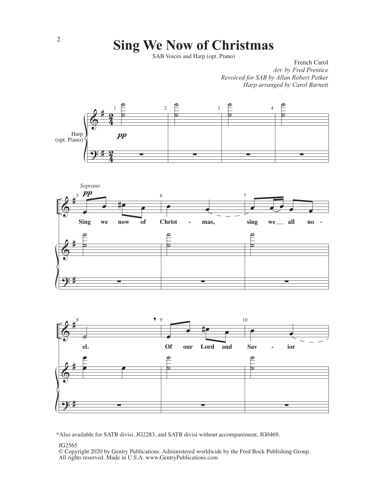 Product picture to: Sing We Now Of Christmas