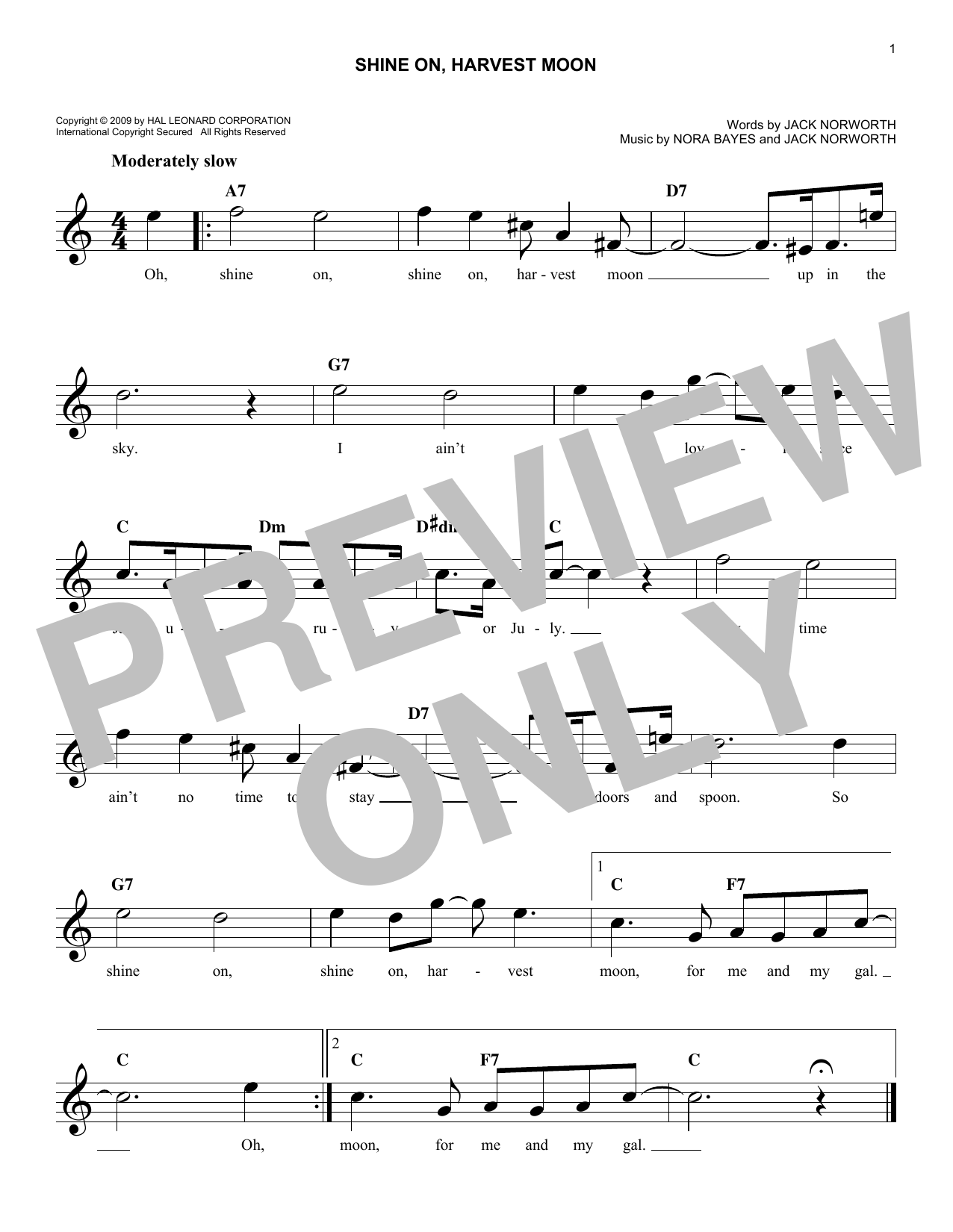 Produktbild zu: Shine On, Harvest Moon
