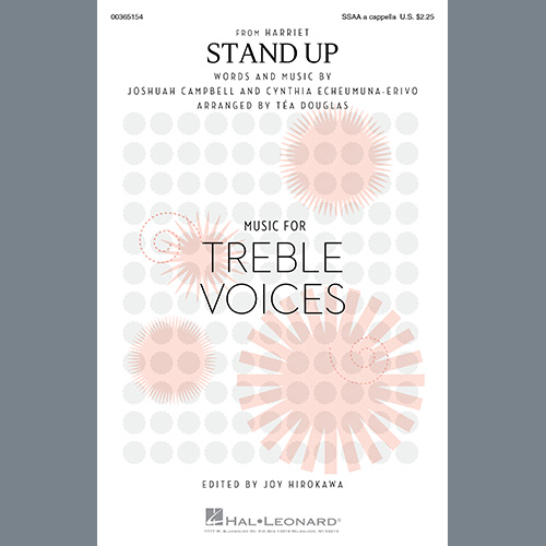 Produktbild zu: Stand Up (from Harriet) (arr. Téa Douglas)