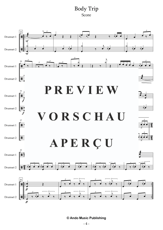 Produktgalerie: Seite 6 von 11 Body Trip, , Drumset Duet