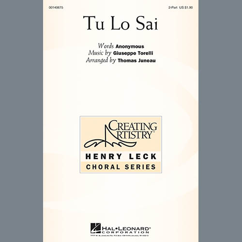 cover: Tu Lo Sai, Thomas Juneau, Chor