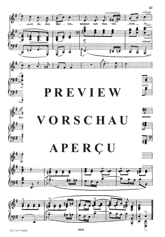 gallery: Hauptmanns Weib, Op.25 No.19 , , (Gesang hoch + Klavier)