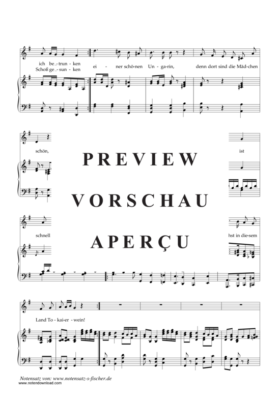 Product gallery: Page 3 of 4 Erinnerung eines alten Soldaten , , Piano and Voice