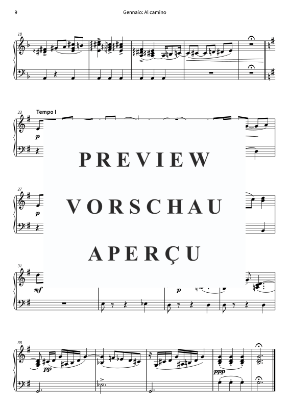 Produktgalerie: Seite 11 von 11 Magia d´Inverno - Melodie Facili per Pianoforte nella Stagione Fredda, , Klavier Solo