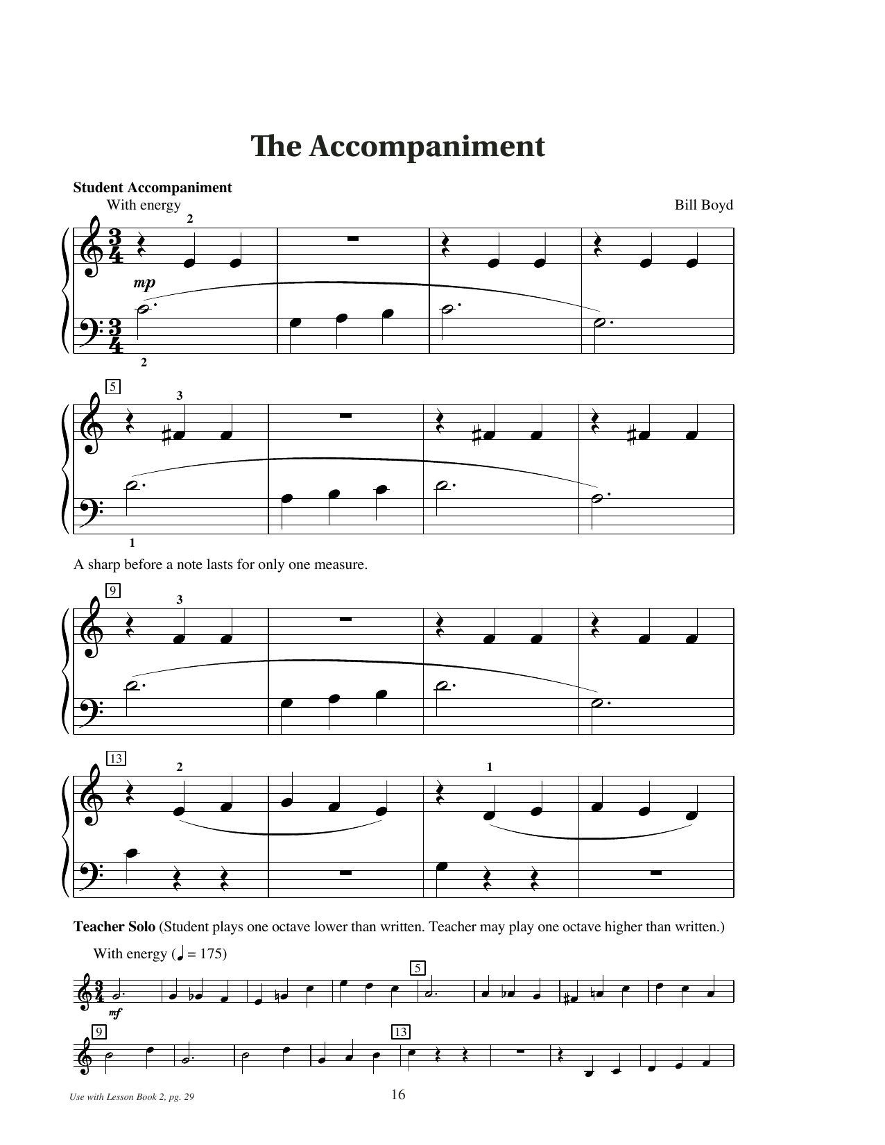 Produktgalerie: Seite 1 von 1 The Accompaniment, Bill Boyd, Klavier
