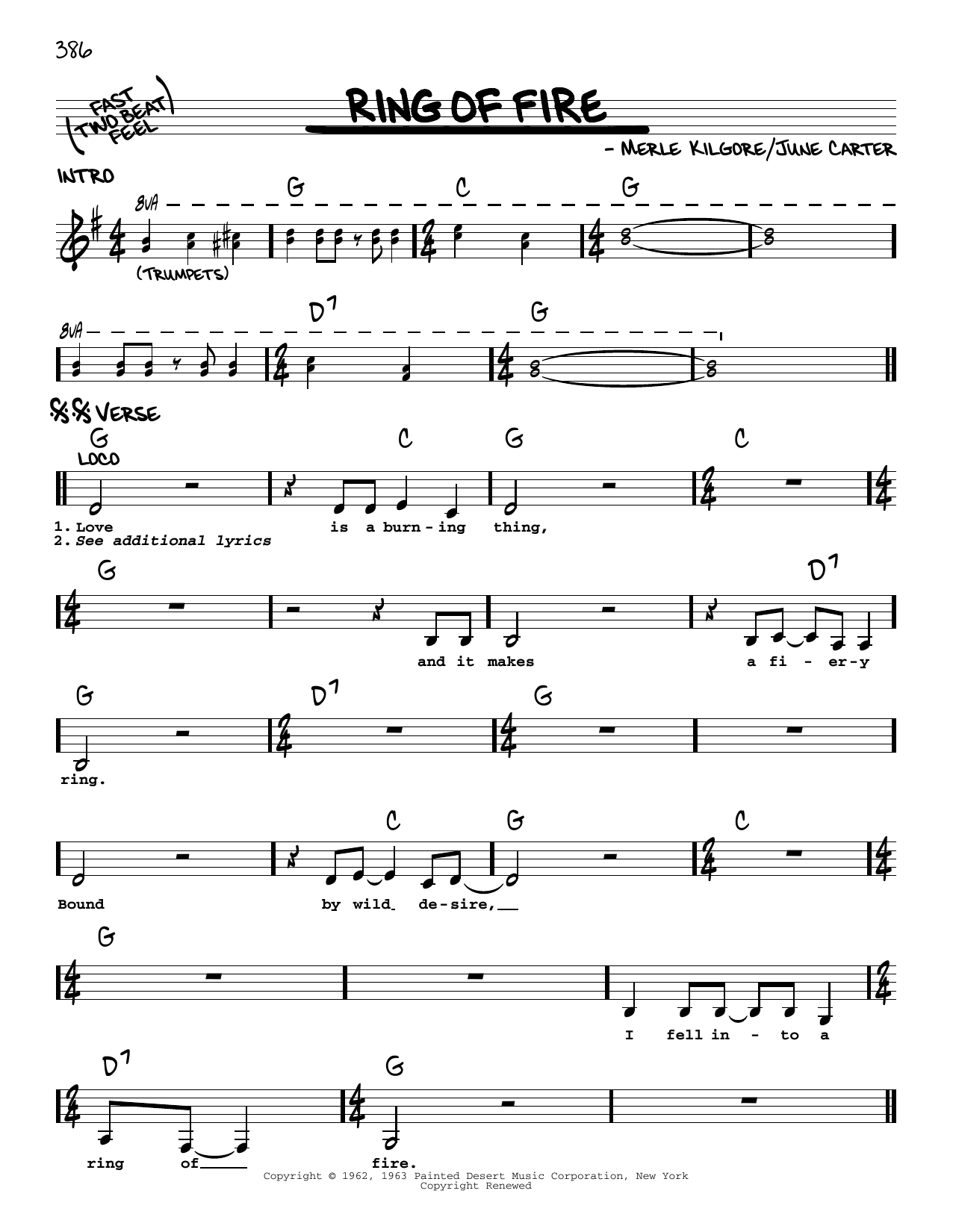 Product gallery: Page 1 of 1 Ring Of Fire, Johnny Cash