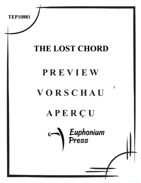 gallery: The Lost Chord , , (Tuba Ensemble EEETTT)