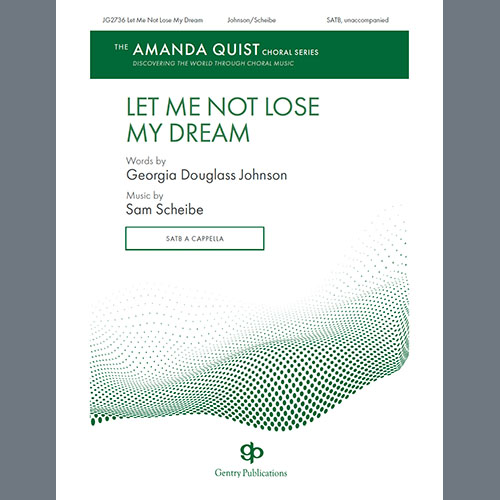 cover: Let Me Not Lose My Dream, Sam Scheibe, Chor