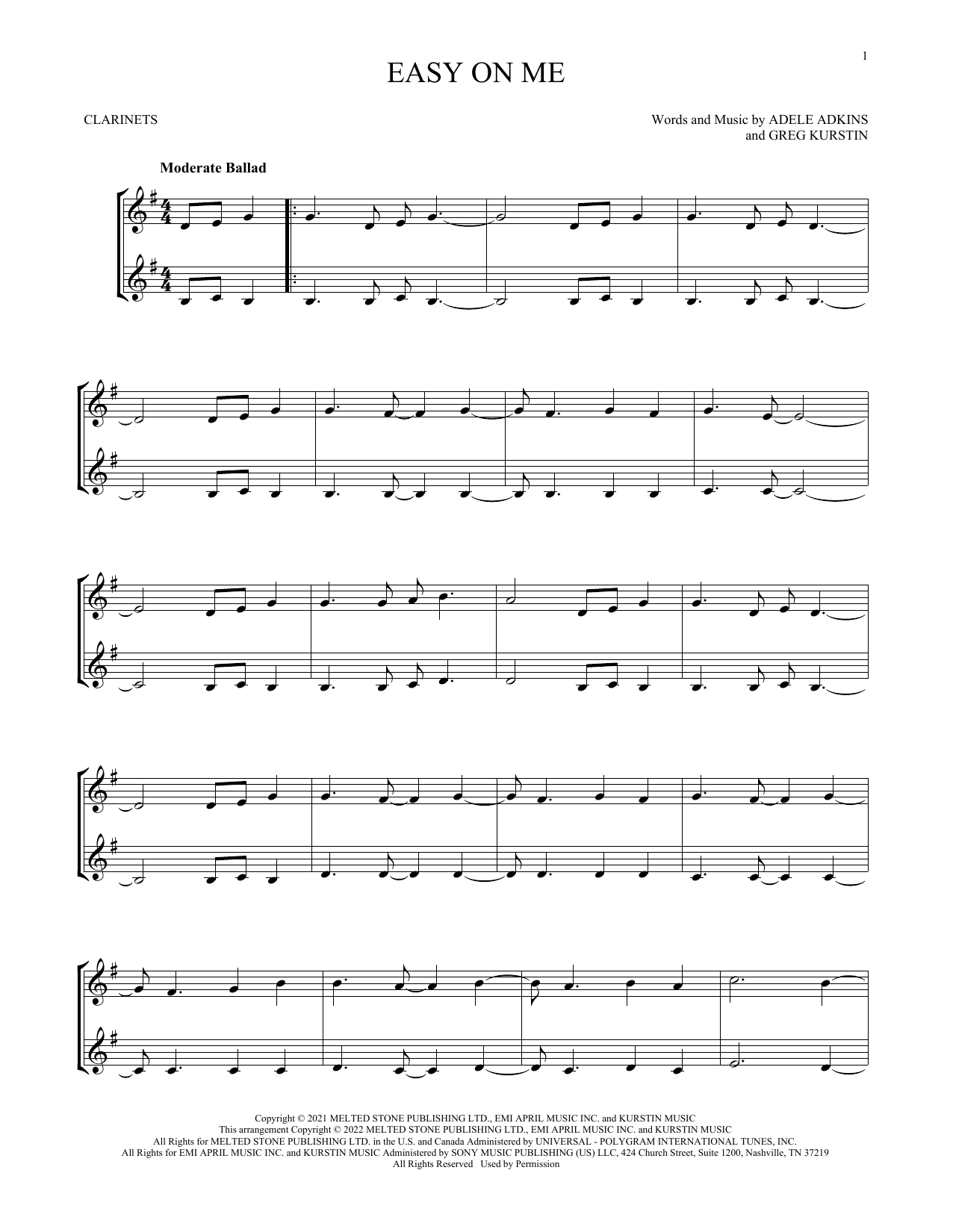 Product gallery: Page 1 of 1 Easy On Me, Adele