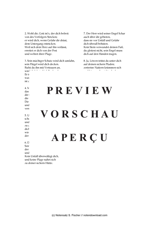 Produktgalerie: Seite 3 von 3 Wer unter Gottes Schutze ruht , , (Gemischter Chor)