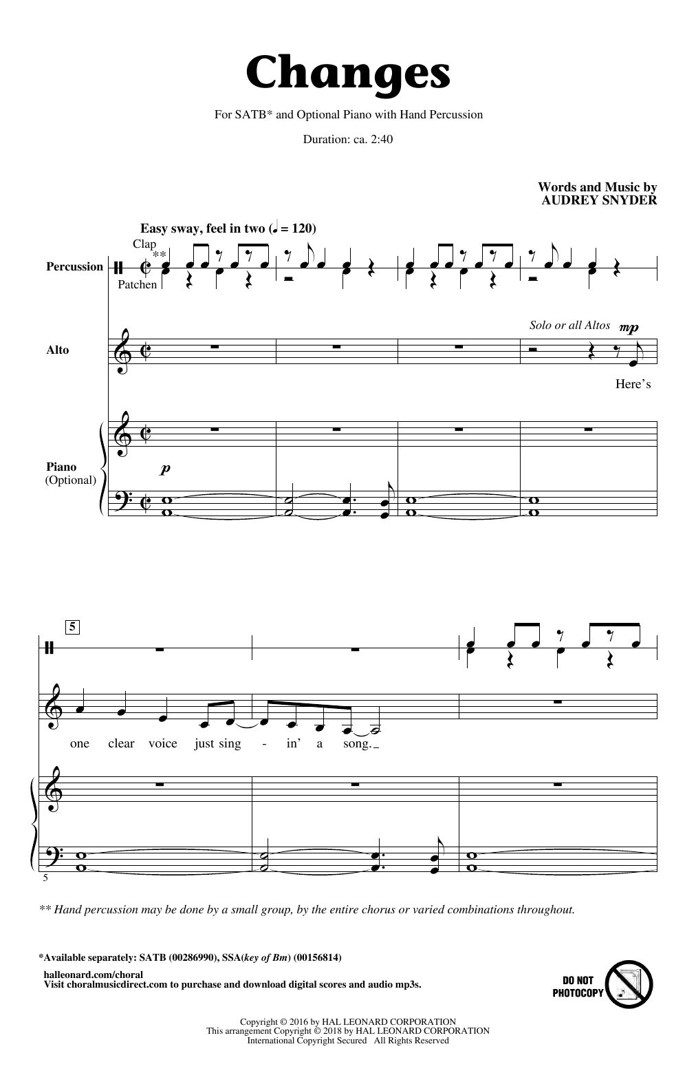 Produktbild zu: Changes