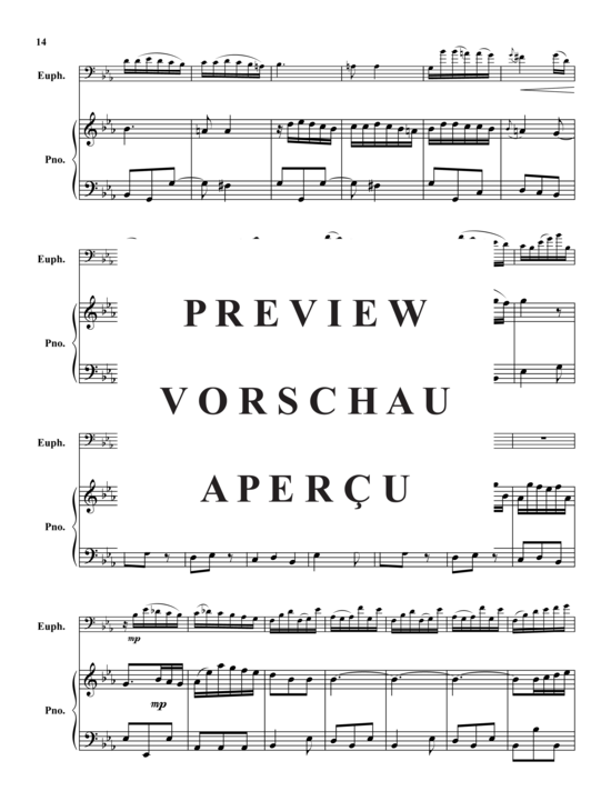 Product gallery: Page 15 of 21 Sonata Nr. 2 in Es – 3 Sätze , , (baritone/pos + piano)