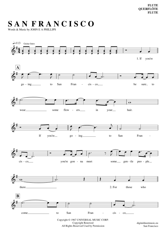Product gallery: Page 1 of 4 San Francisco , Mckenzie, Scott, (transverse flute)