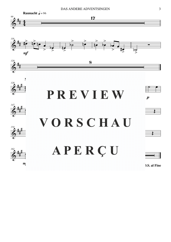 Product gallery: Page 10 of 11 Das andere Adventsingen, , (Mixed ensemble woodwinds, piano and percussion)