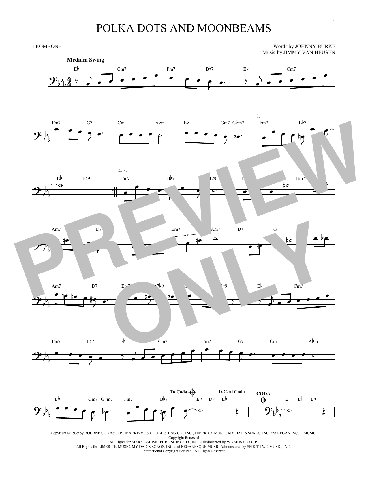 Product gallery: Page 1 of 1 Polka Dots And Moonbeams, Jimmy Van Heusen