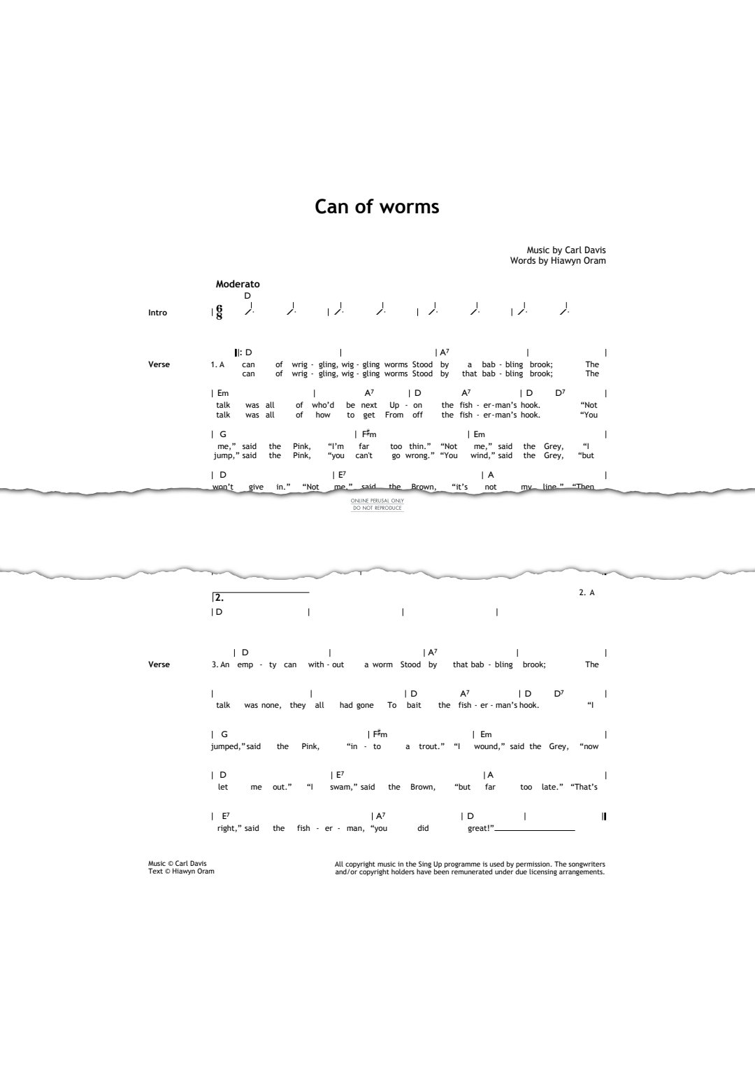 Produktgalerie: Seite 1 von 1 Can of worms, Carl Davis