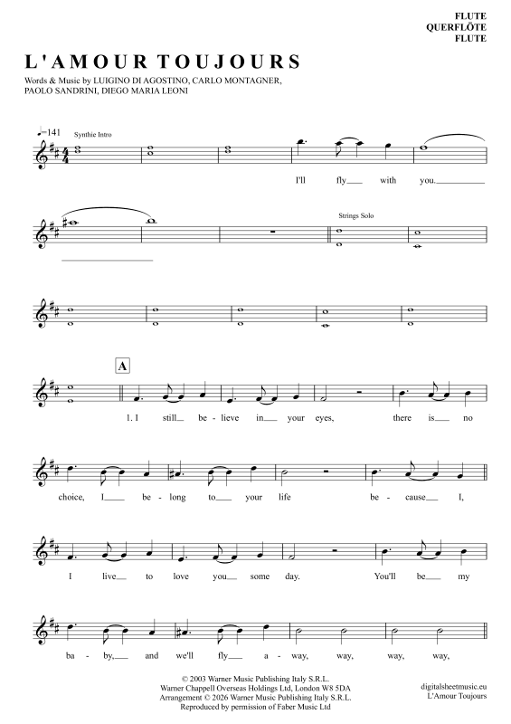 Produktbild zu: L'Amour ToujoursGigi D'Agostino