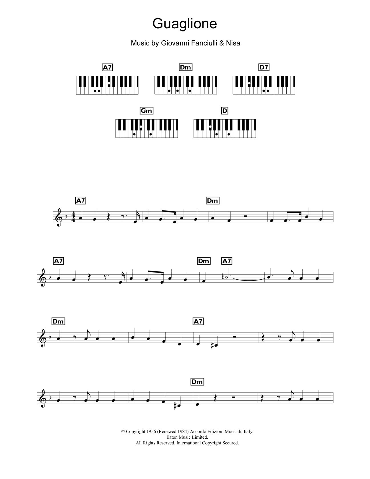 Produktgalerie: Seite 1 von 1 Guaglione, Perez Prado, Klavier