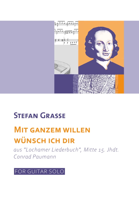 Produktbild zu: Mit ganzem willen wünsch ich dir - aus Lochamer Liederbuch, Mitte 15. Jhdt.