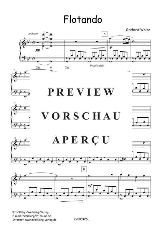 gallery: Flotando , , Klavier Solo