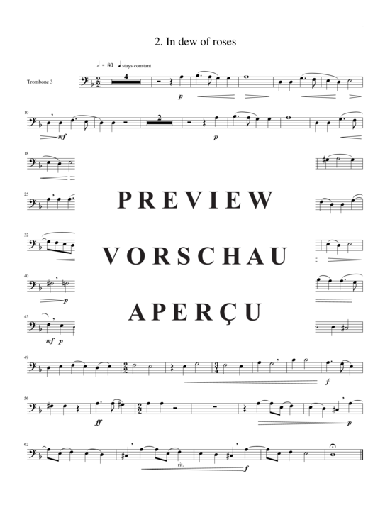 Produktgalerie: Seite 10 von 12 Zwei Madrigale Vol. 8 , , (Posaunen-Quartett)