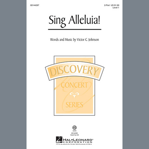 cover: Sing Alleluia!, Victor C. Johnson