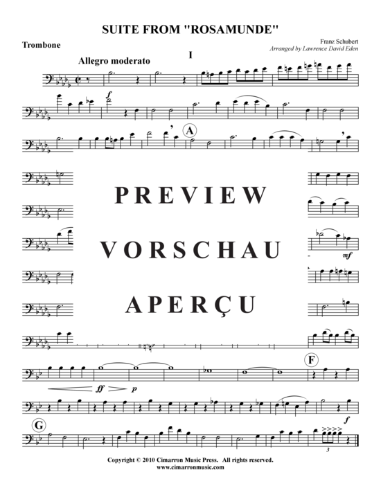 gallery: Suite aus "Rosamunde" , , (Blechbläserquintett)