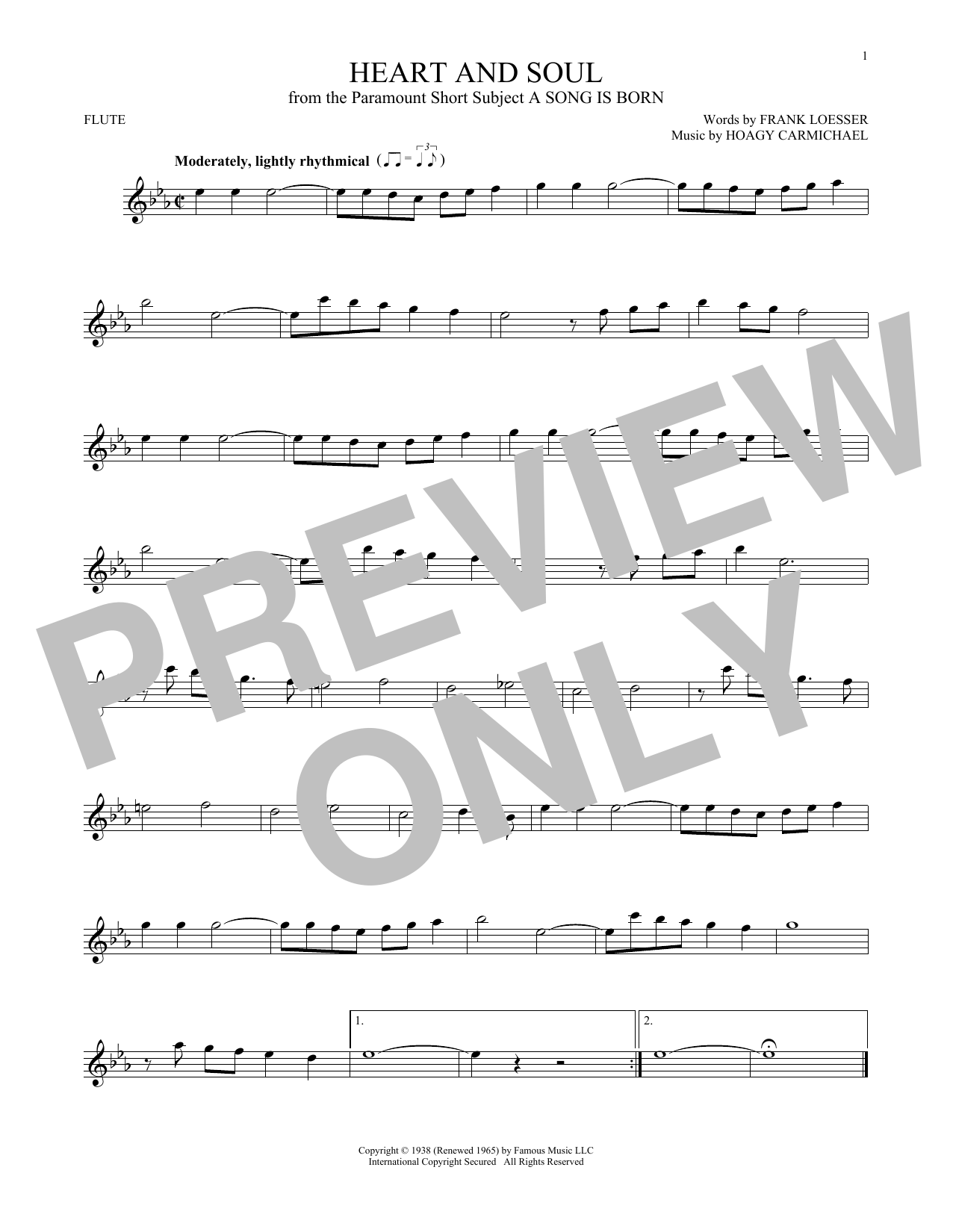 Product gallery: Page 1 of 1 Heart And Soul, Hoagy Carmichael