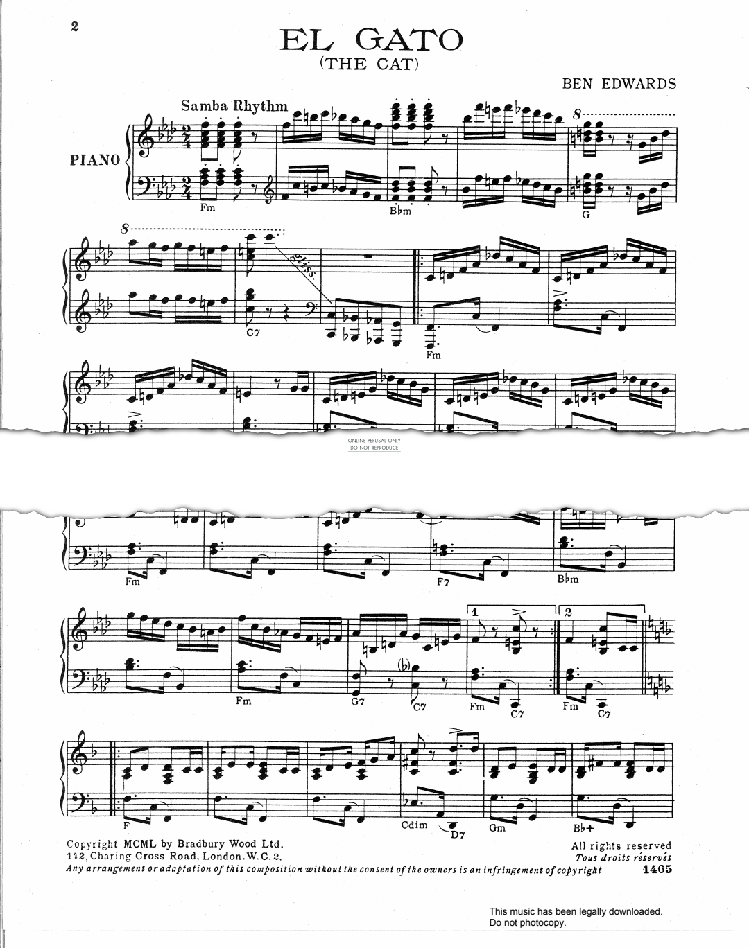 Product gallery: Page 1 of 1 El Gato (The Cat), Ben Edwards