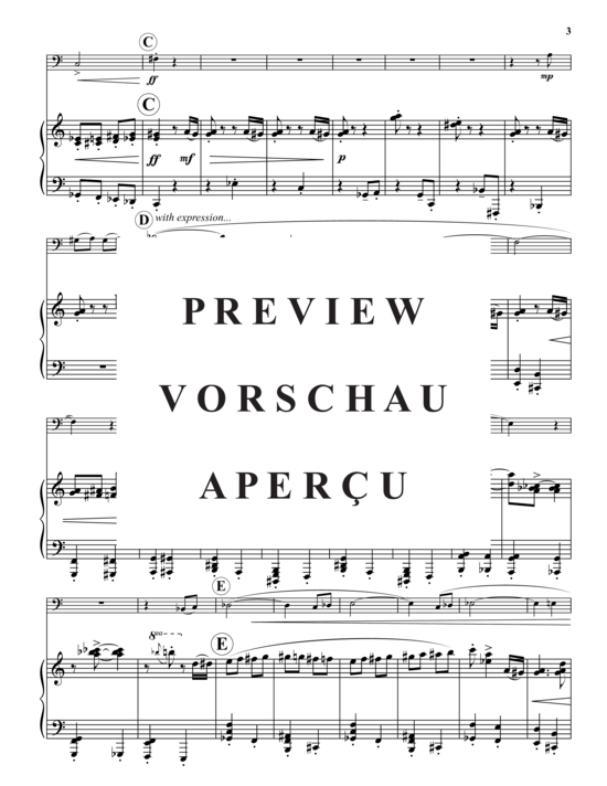 Product gallery: Page 4 of 21 Three Sketches , , (tuba + piano)