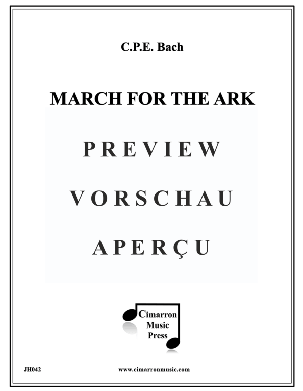 Produktgalerie: Seite 2 von 11 March For The Ark, , BlechblÀser Quintett