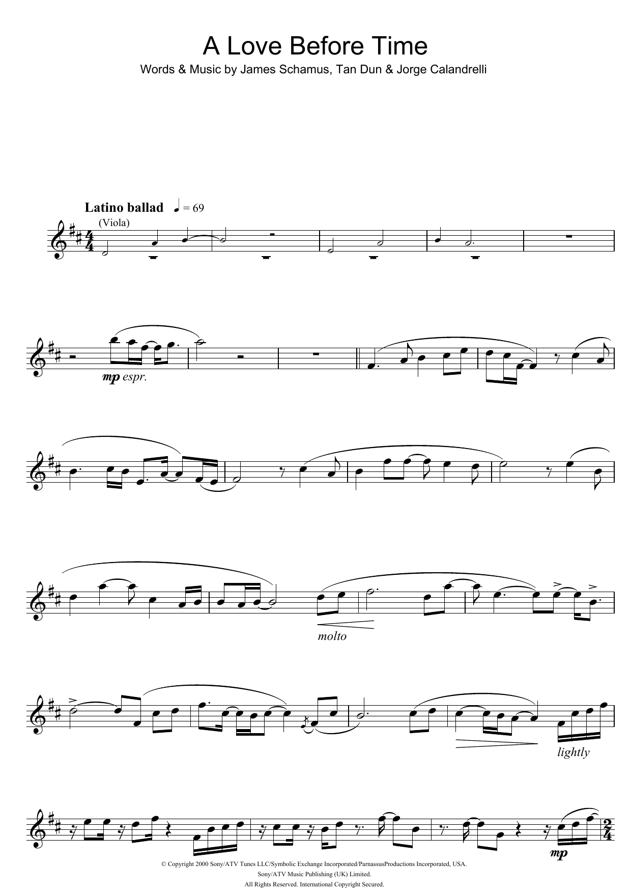 Product gallery: Page 1 of 1 A Love Before Time (from Crouching Tiger, Hidden Dragon), Coco Lee