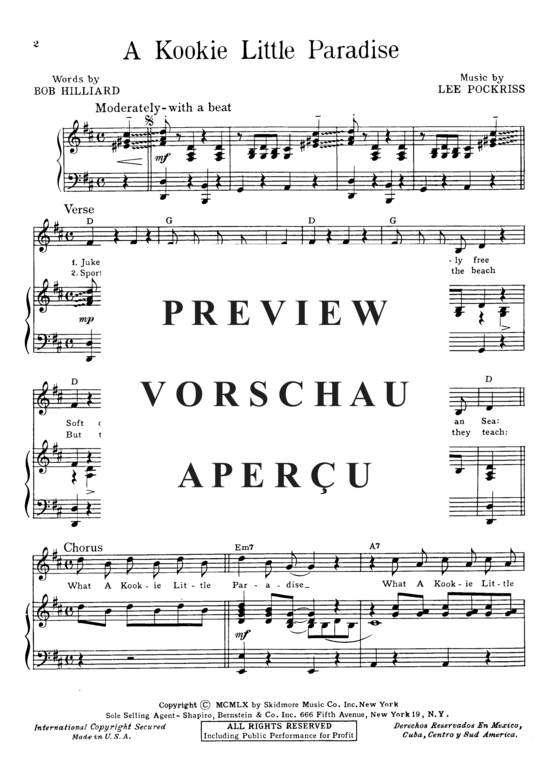 Produktgalerie: Seite 3 von 8 A Kookie Little Paradise , Campbell, Jo Ann  , Klavier und Gesang