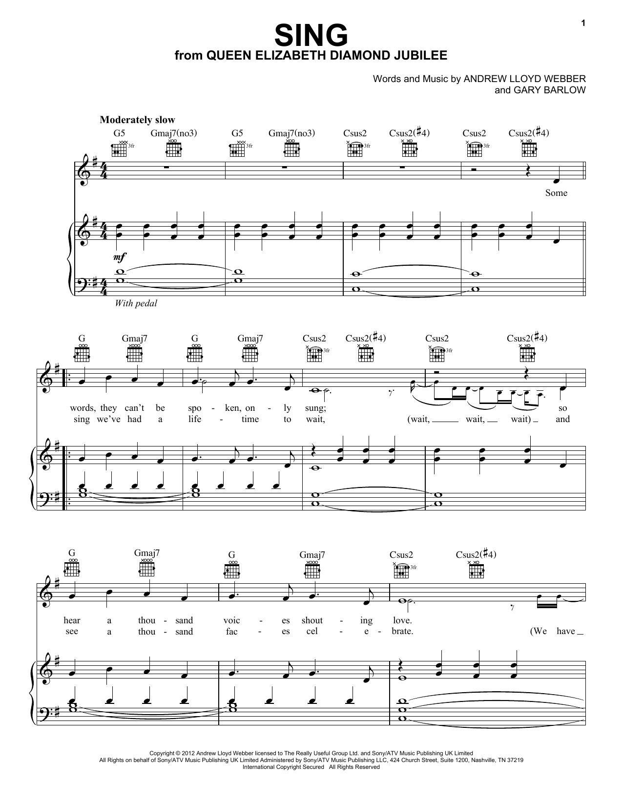 Produktbild zu: Sing