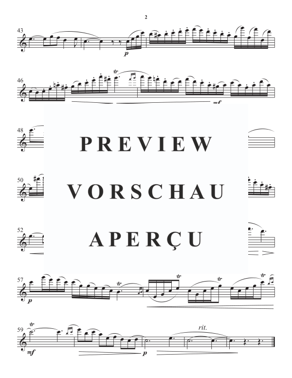 Product gallery: Page 10 of 11 An Evening Serenade, , Flute, French Horn and Piano