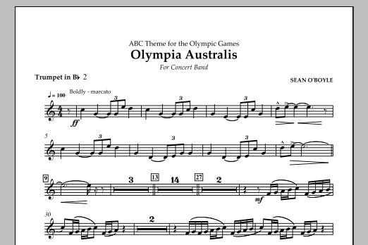 Produktgalerie: Seite 1 von 1 Olympia Australis (Concert Band) - Bb Trumpet 2, , Ensemble