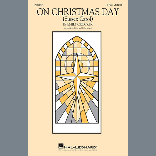cover: On Christmas Day (Sussex Carol), Emily Crocker, Chor