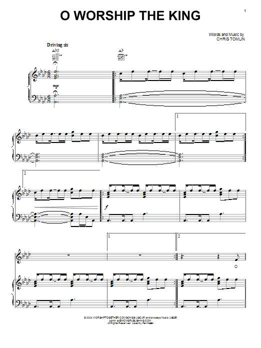 Produktbild zu: O Worship The King